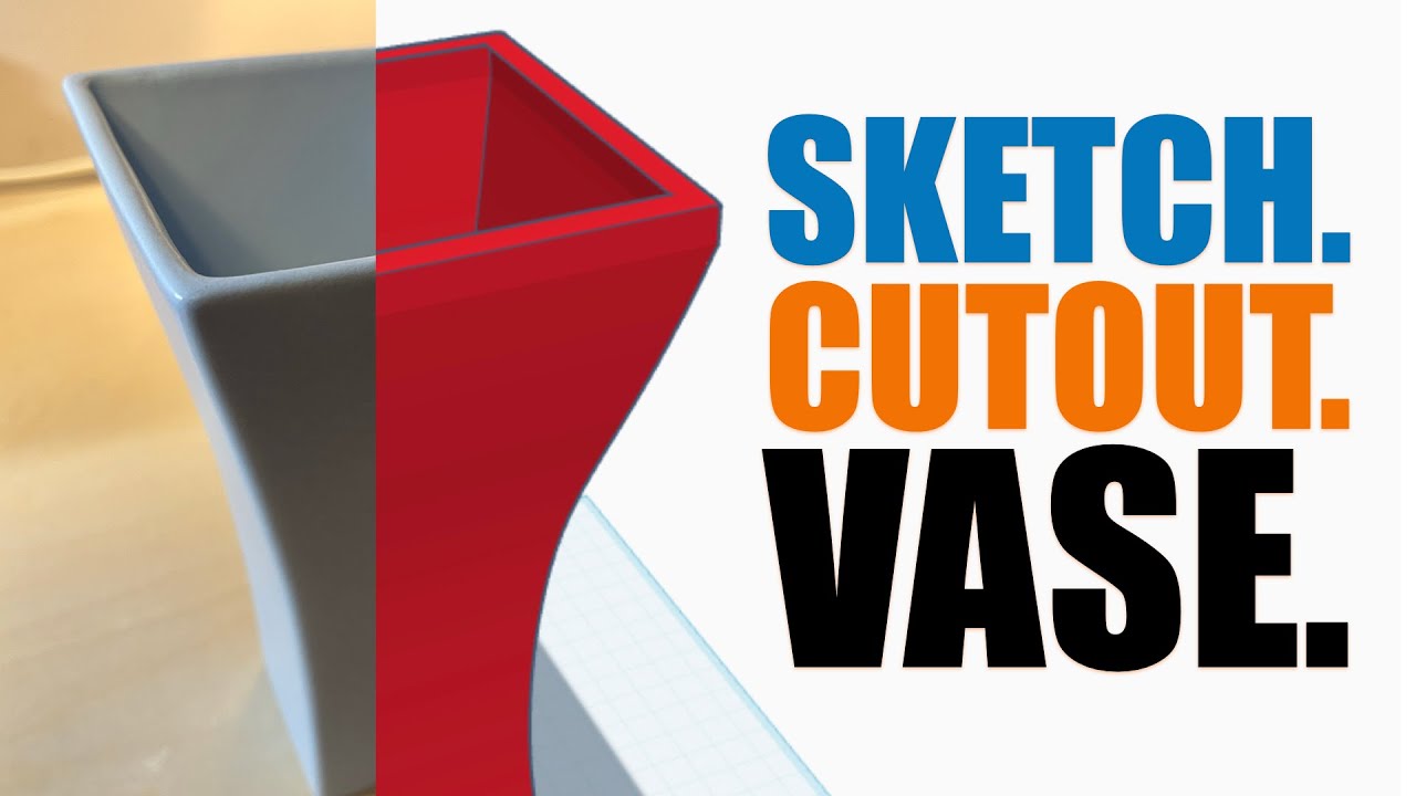 Tinkercad Cookie Cutter Cutouts with the Sketch Tool