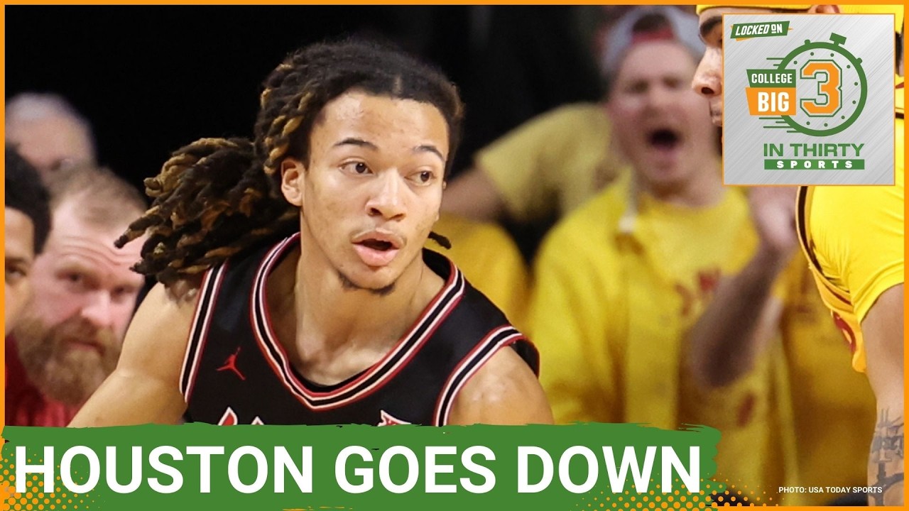 Houston Falls To Iowa State In TOP 10 MATCHUP | The Big 3 in 30 College