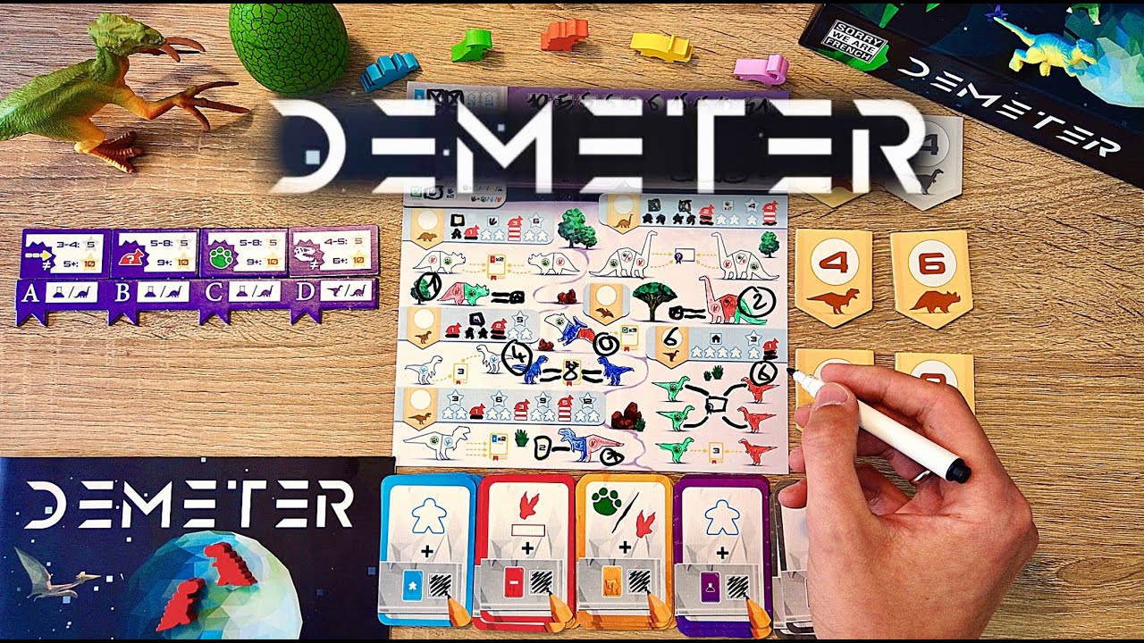 DEMETER : Expédition en apesanteur et Dinosaures multicolores !