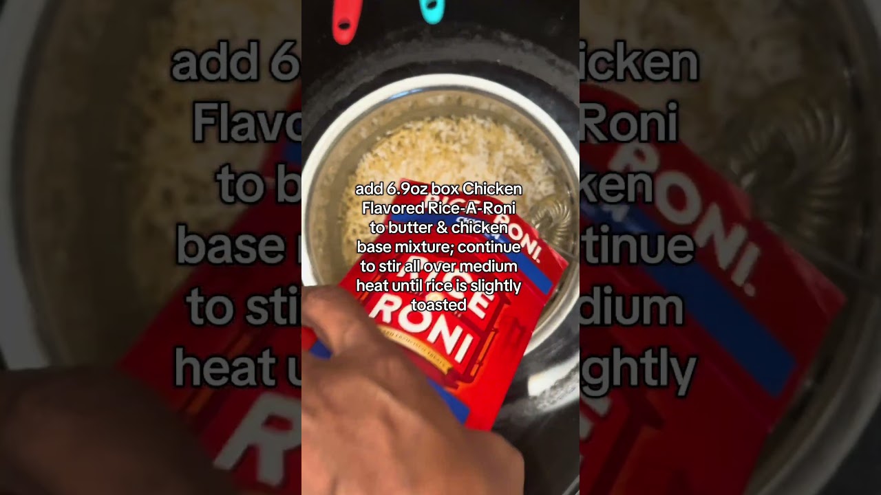 Best Chicken Rice-A-Roni Hack | Extra Flavor Upgrade 