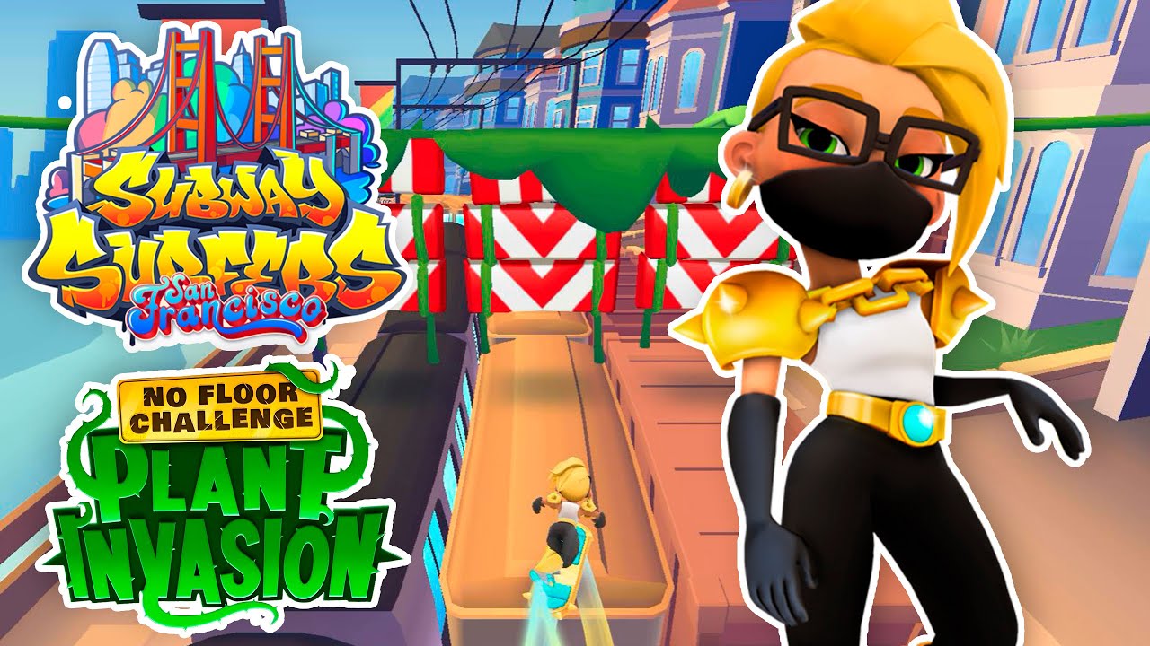NEW FLOOR IS LAVA IN SAN FRANCISCO 2022 - SUBWAY SURFERS PLANT INVASION