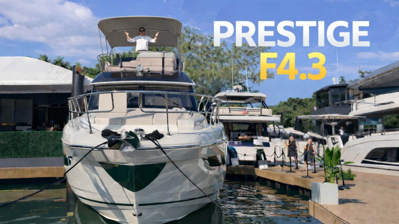DON'T buy a Flybridge until you see this! | Prestige F4.3