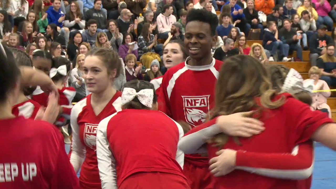 Norwich Free Academy at 2020 ECC Cheerleading Championship