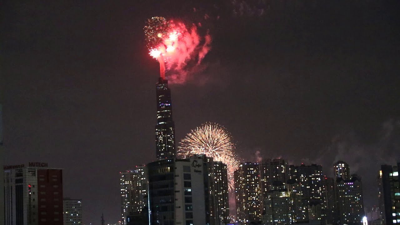 New Years Fireworks Landmark81 | Happy New Years 2021 | The Landmark 81 | Tòa nhà cao nhất Việt Nam
