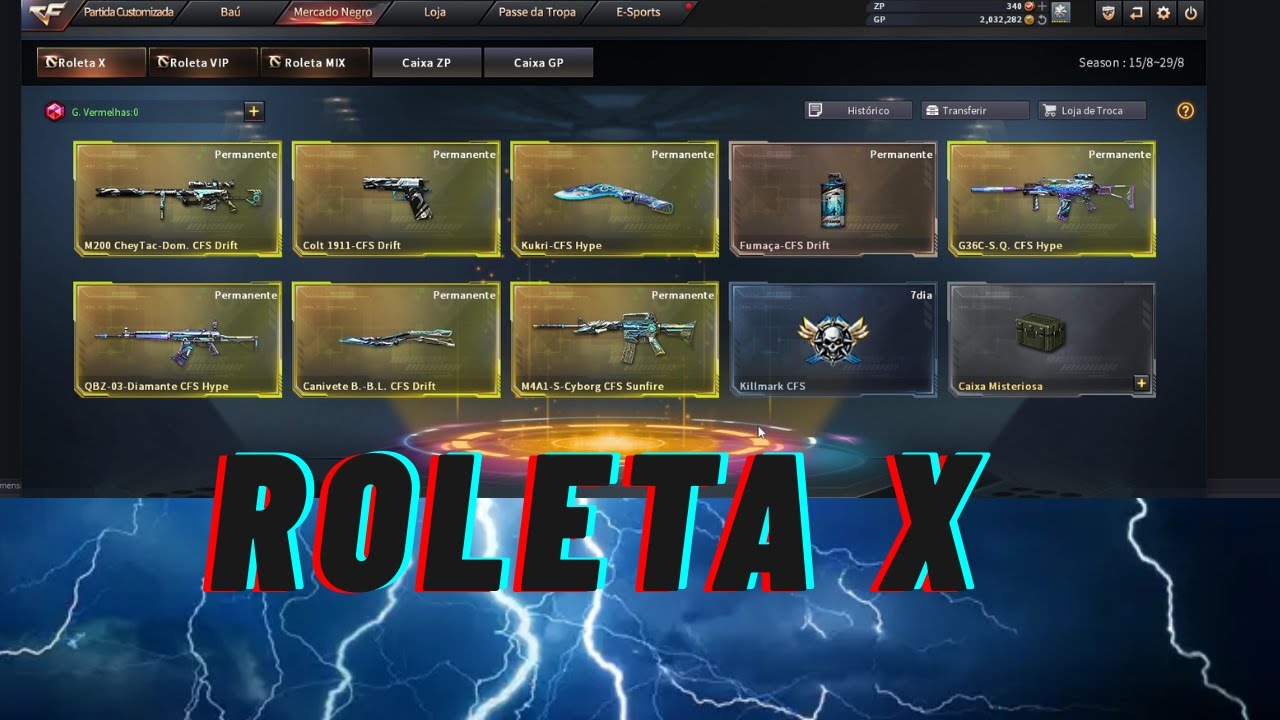 CROSSFIRE - ROLETA X ROLETANDO 350 GEMA VERMELHA VALE APENA ?