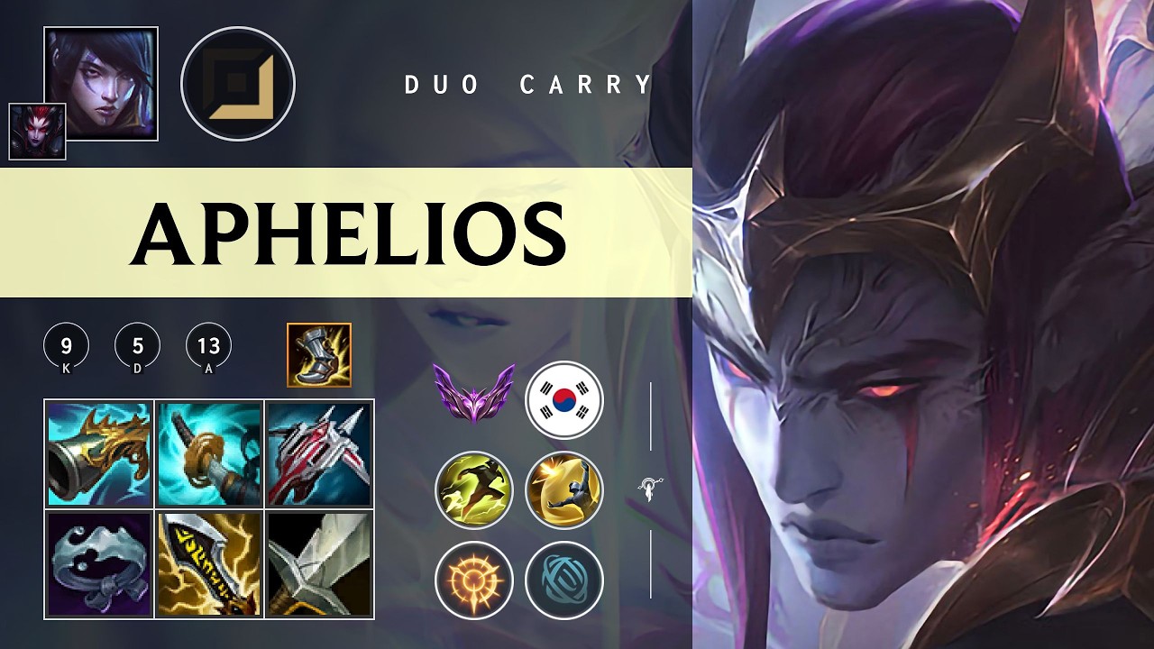 Aphelios ADC vs Corki - KR Master Patch 26.05