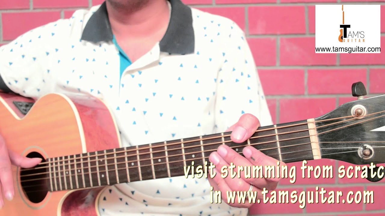 O sanam guitar lesson (simplified 4chords) www.tamsguitar.com