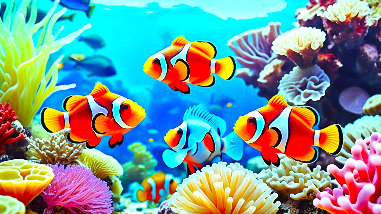 The Best 4K Aquarium - Explore the Stunning World of Sea Jellyfish and Beautiful Coral Reef Fish. #8