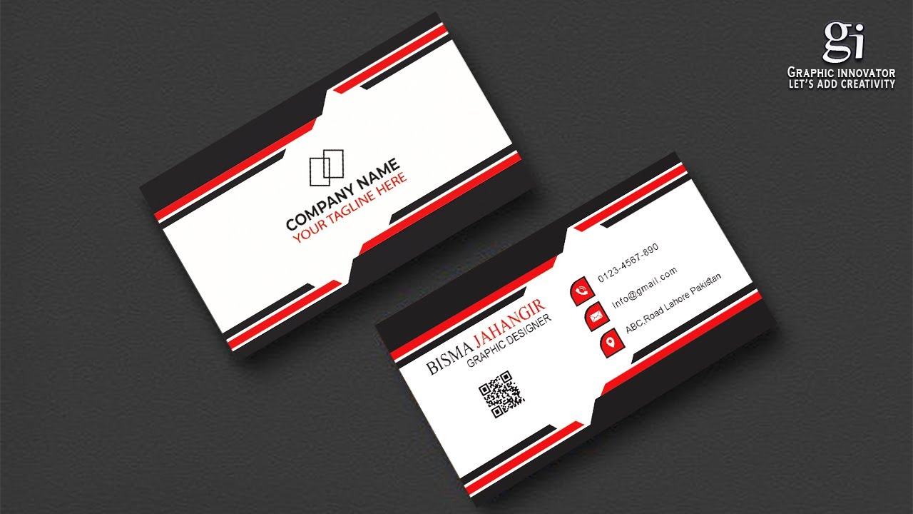 Business Card Design | Adobe Illustrator Tutorial