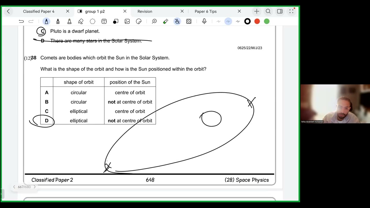 Solving on Space Physics paper 2