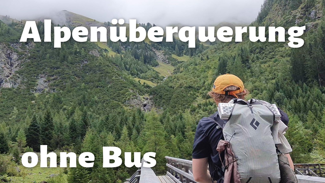 Wirklich zu Fuß über die Alpen - E5 in 6 Tagen