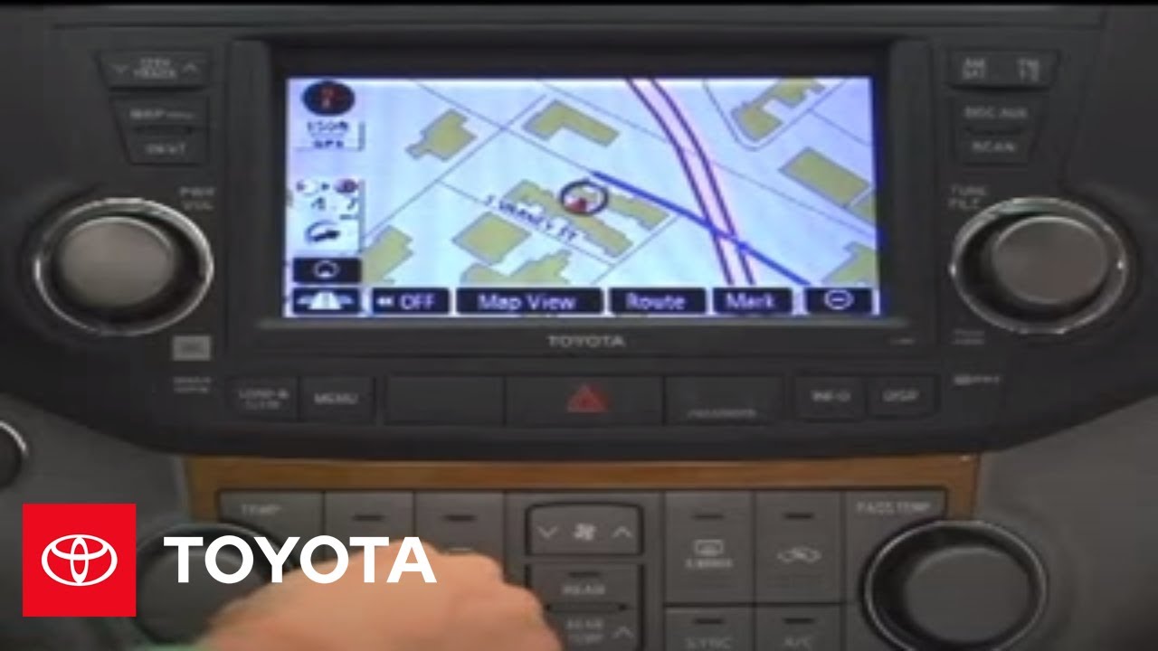 2007 - 2009 Highlander How-To: Using the Navigation System - Power User Tips | Toyota