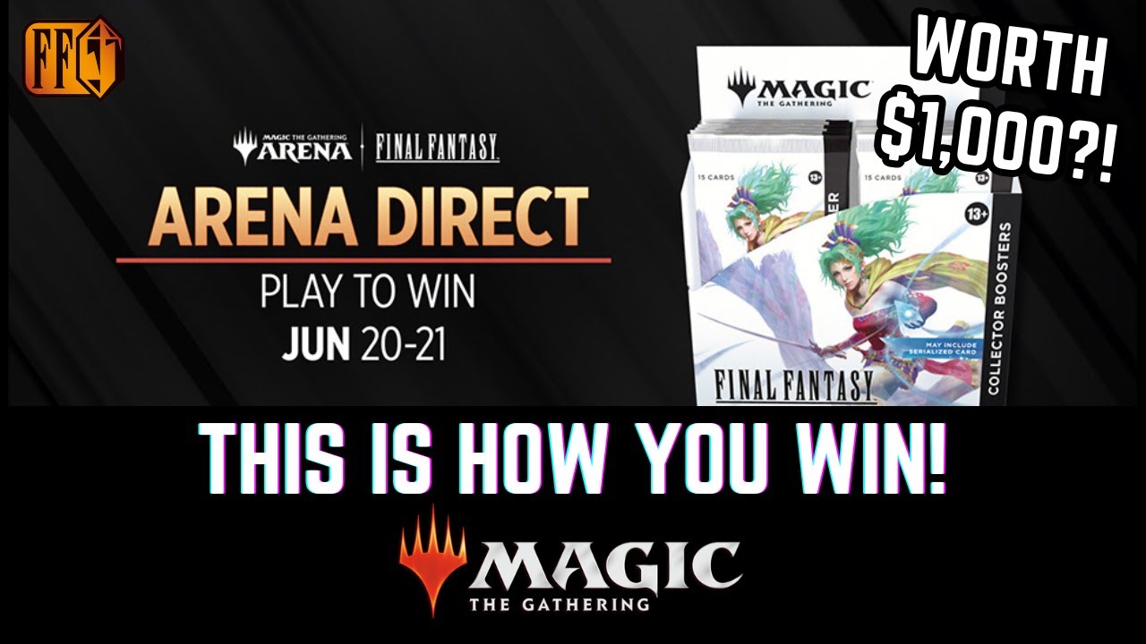 Final Fantasy | Win-A-Box Event Worth $1,000?! | MTG Arena
