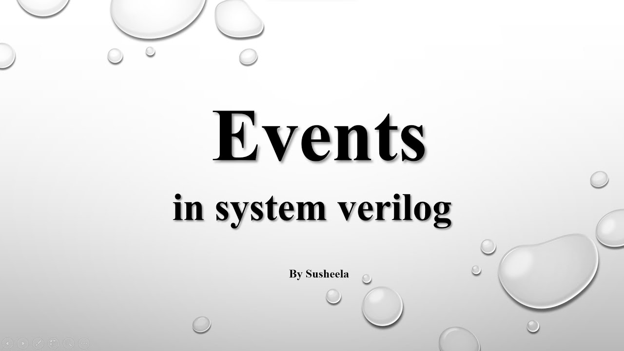 Events in system verilog | PART- 1 |  Interprocess communication in #systemverilog