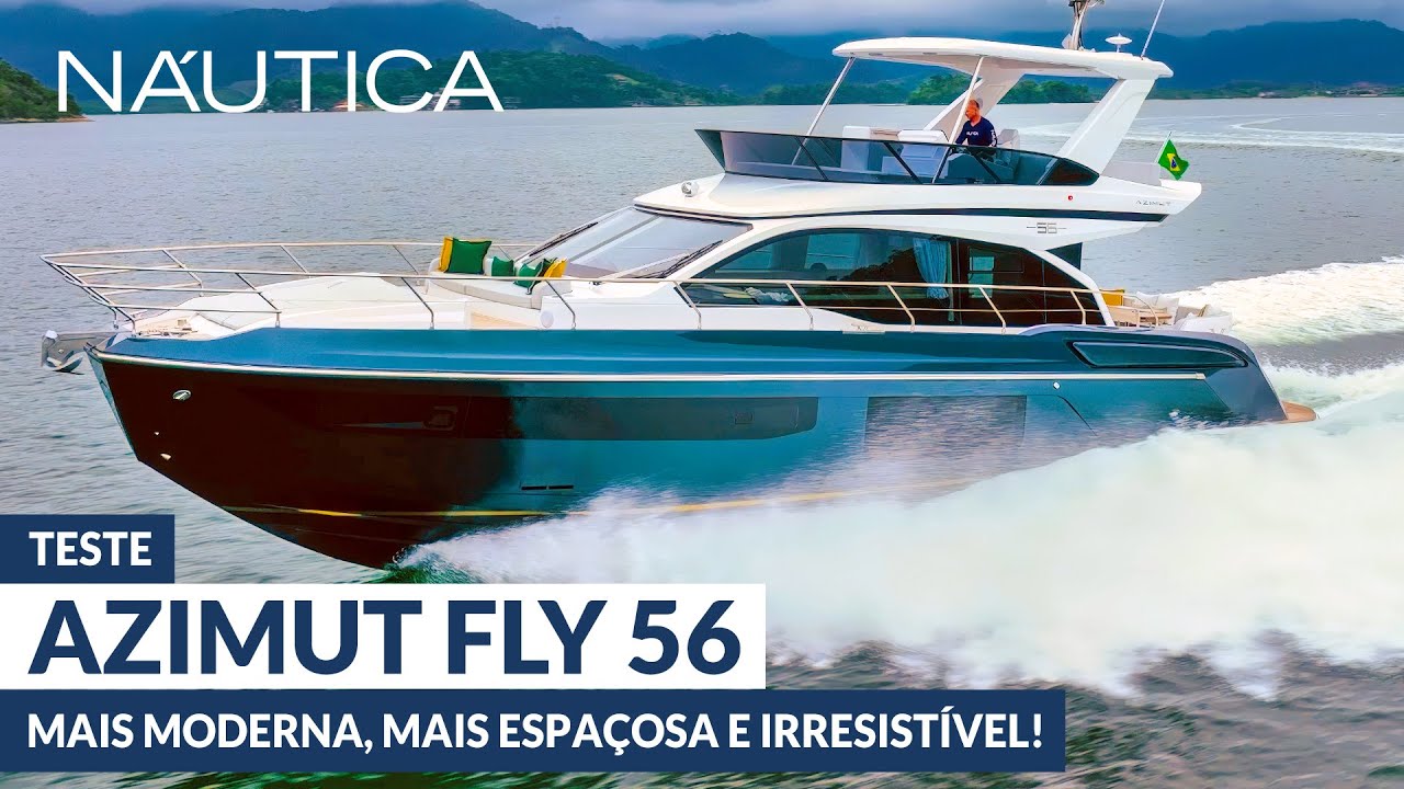 Teste Azimut Fly 56: mais moderna, mais espaçosa e irresistível | NÁUTICA