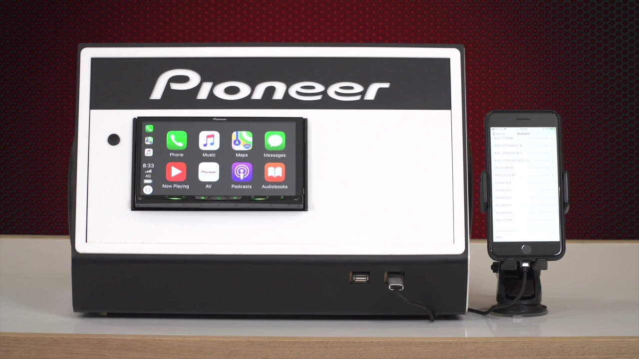 Pioneer CarPlay Wireless Connection Guide 2018