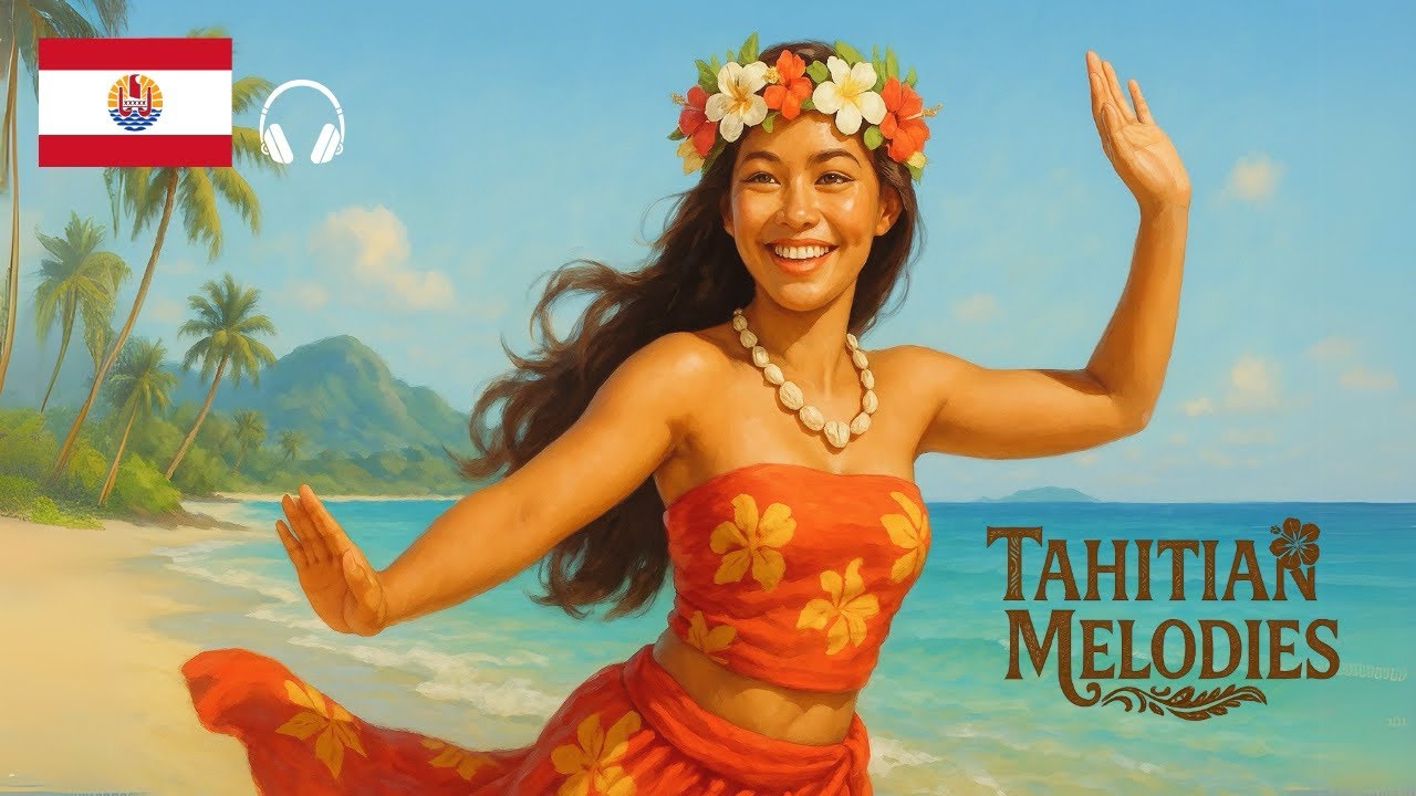 Tahitian Relaxing Music – Dreamy Music Journey Through Ocean Waves & Island Vibes 🇵🇫