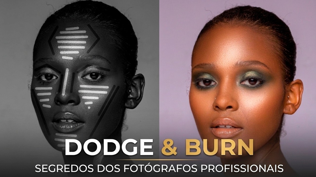 Dodge & Burn PROFISSIONAL (segredo dos fotografos)