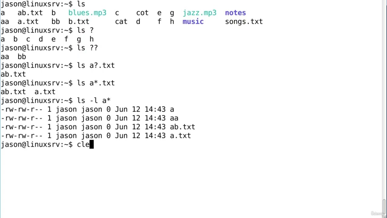 Linux Wildcards - Part Two