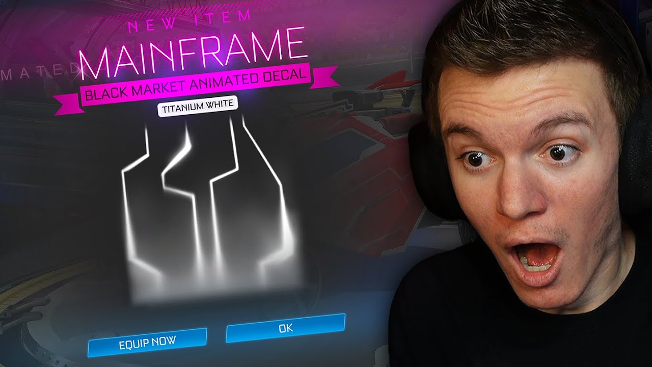 TITANIUM WHITE *MAINFRAME* IS BACK IN THE ROCKET LEAGUE SHOP!