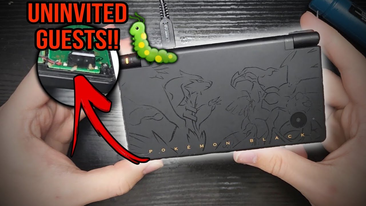 Restoring a POKEMON BLACK DSi Special Edition!