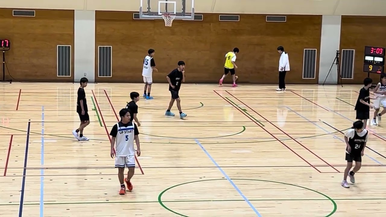 2026/1/8 vs SIMON U13,14 1Q 2戦目