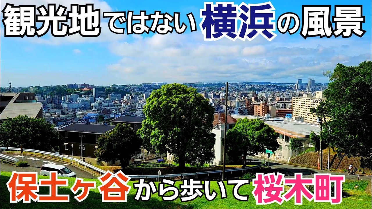 観光ルートに入らない横浜の風景を楽しむ！【保土ヶ谷駅～桜木町駅】