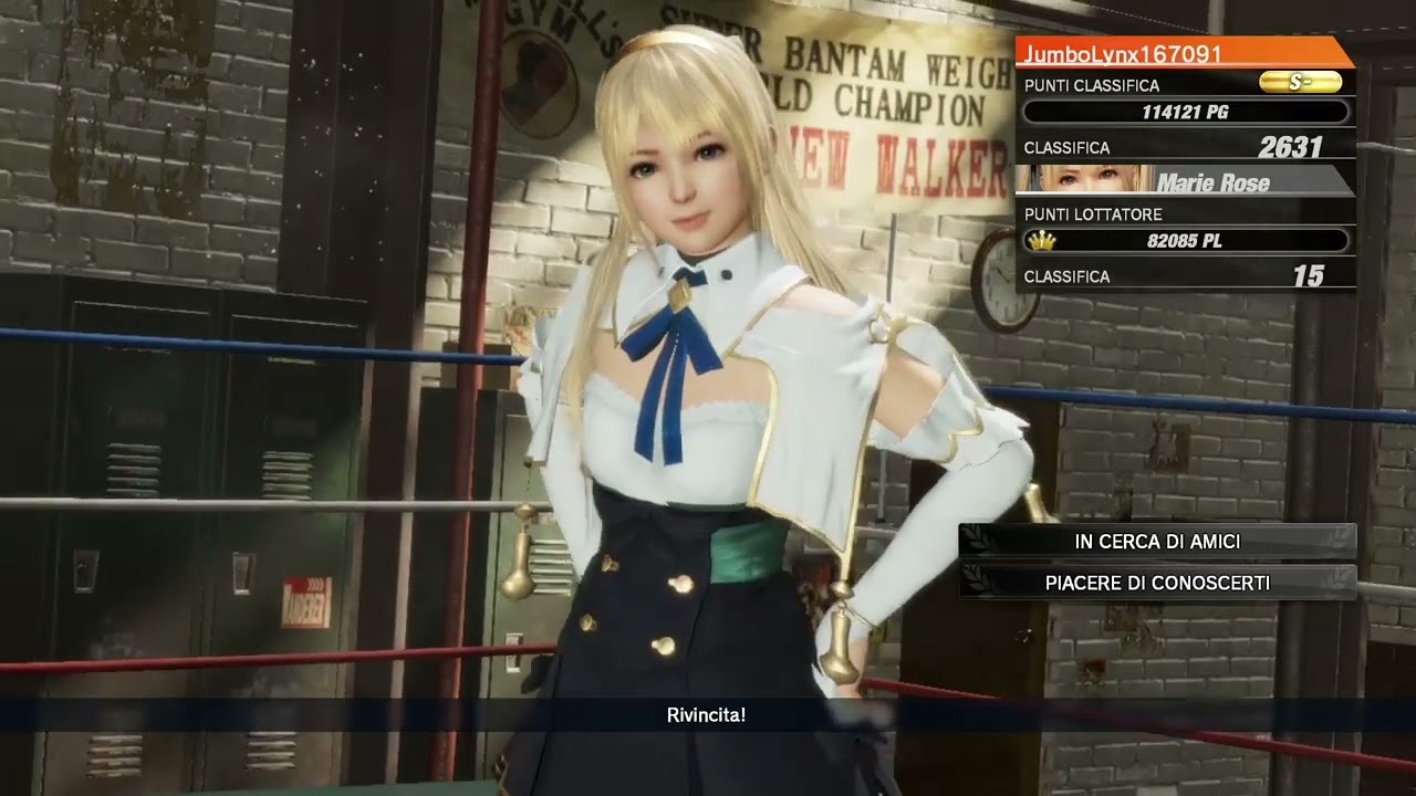 Ranked match (30) Nico vs Marie Rose DOA6 