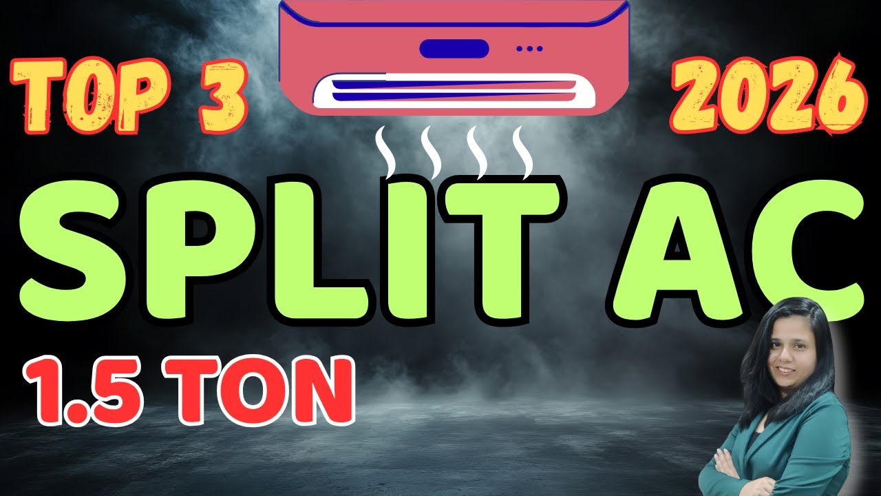 BEST 1.5 TON Split AC for HOME in 2026 | TOP 3 Split AC in INDIA 2026