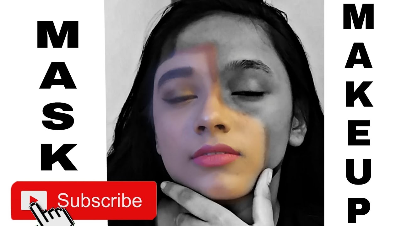 Mask Makeup Tutorial | No Face Paints | Product reviews, tips,tricks and alot more| Pranjala Gupta