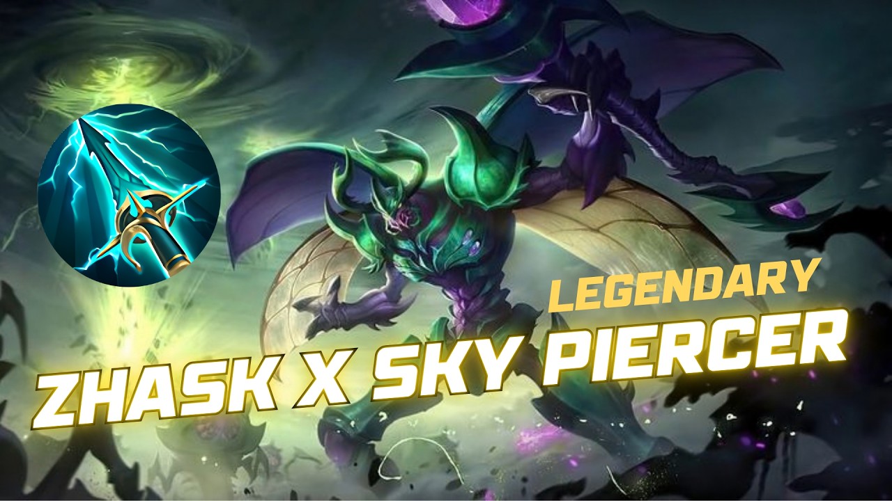 ZHASK X SKY PIERCER GAMEPLAY ll MOBILE LEGEND