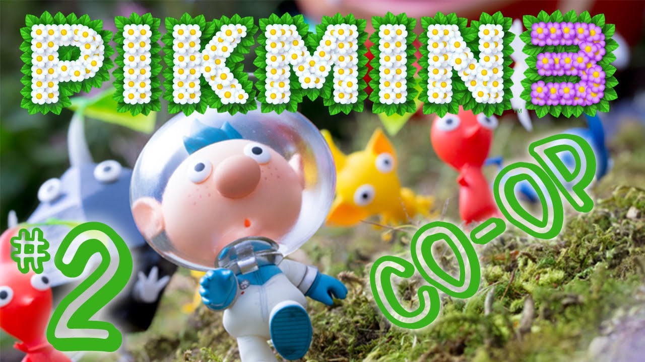 Pikmin 3 Multiplayer - Flying Pikmin are TOO CUTE - Part 2 (Wii U)