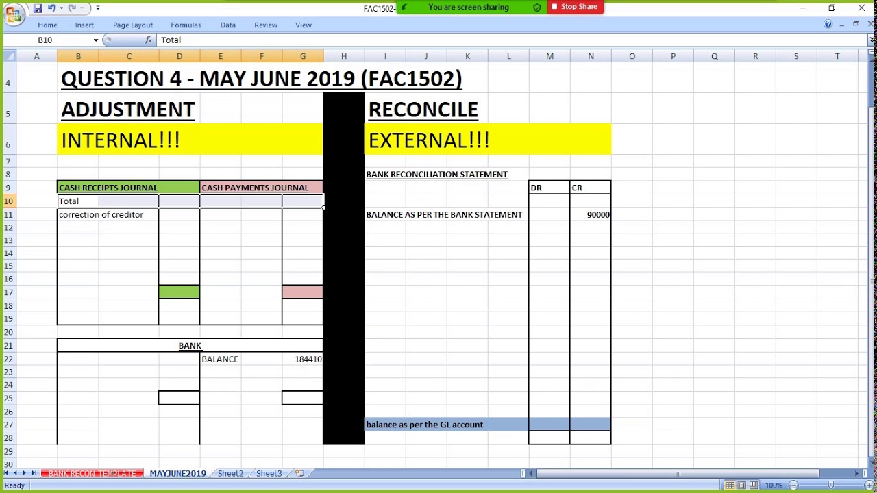 FAC1502 past paper exam MayJune 2019Q4final completed