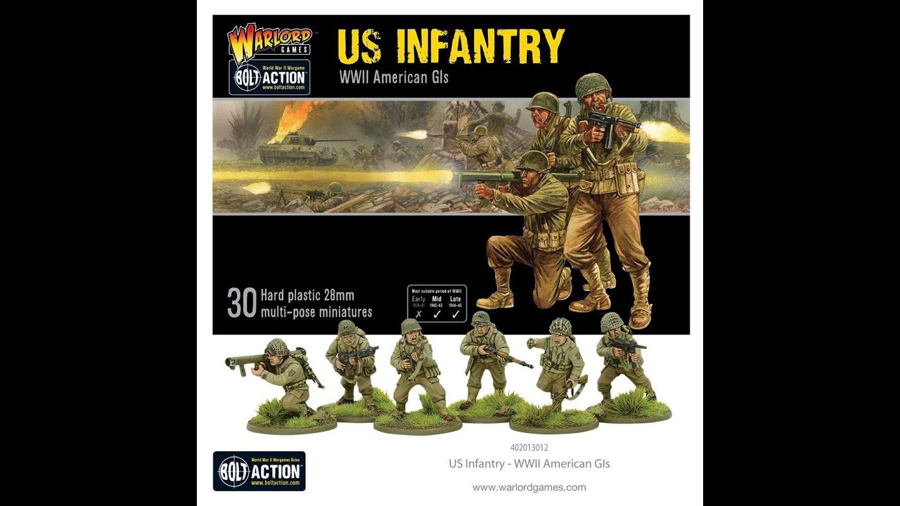 Bolt Action US Army Warlord Games