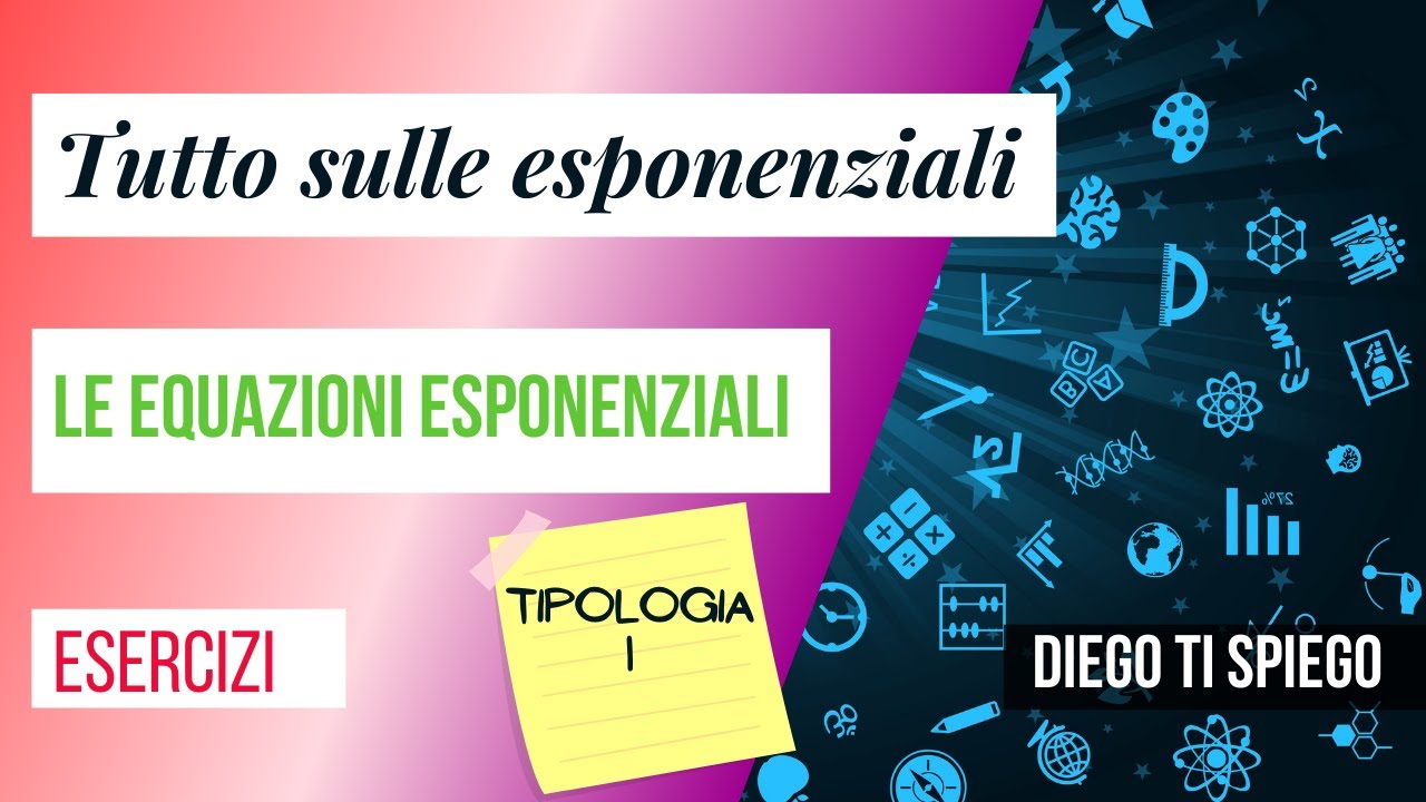 EQUAZIONI ESPONENZIALI #1: ELEMENTARI