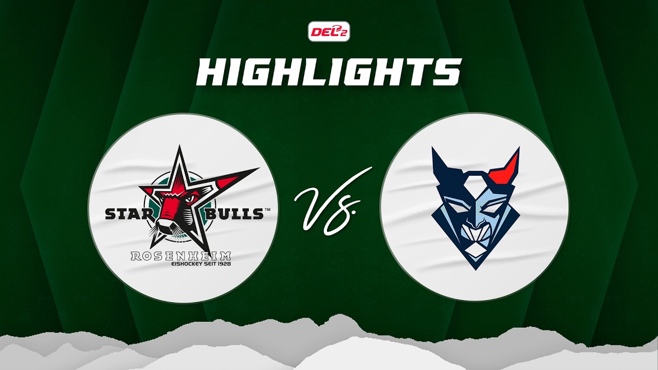 Starbulls Rosenheim vs Blue Devils Weiden - Game Highlights