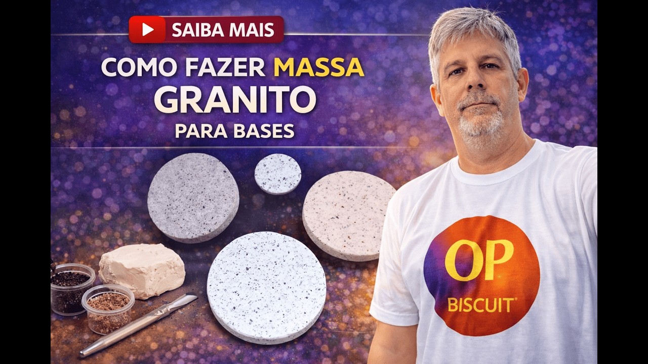 Como fazer massa granito para bases