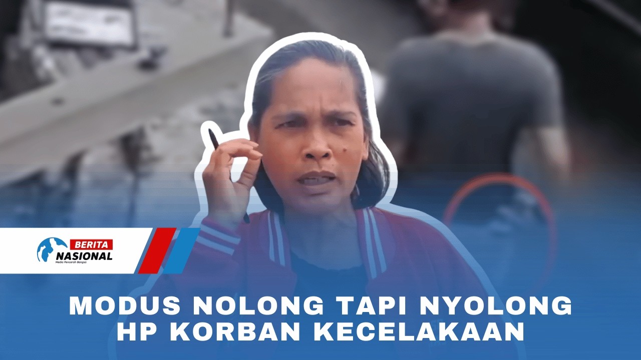 Modus Nolong Tapi Nyolong Hp Korban Kecelakaan