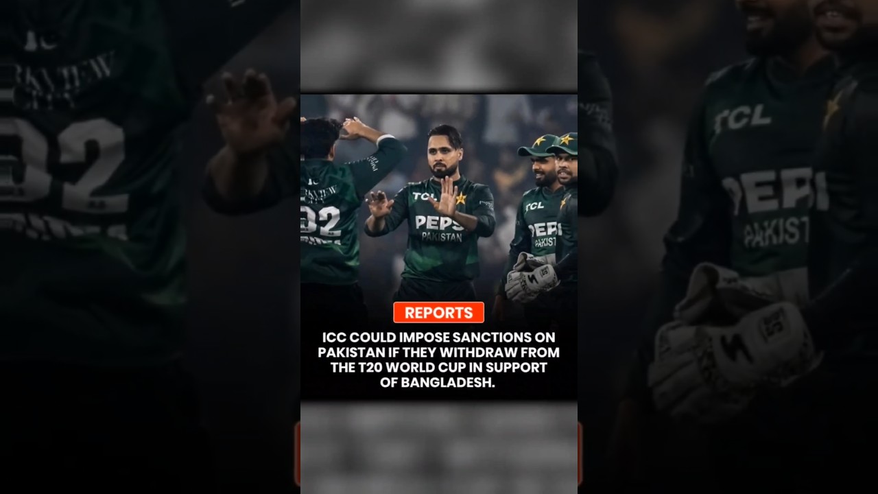 Why ICC put sanction on pakistan cricket board ✨