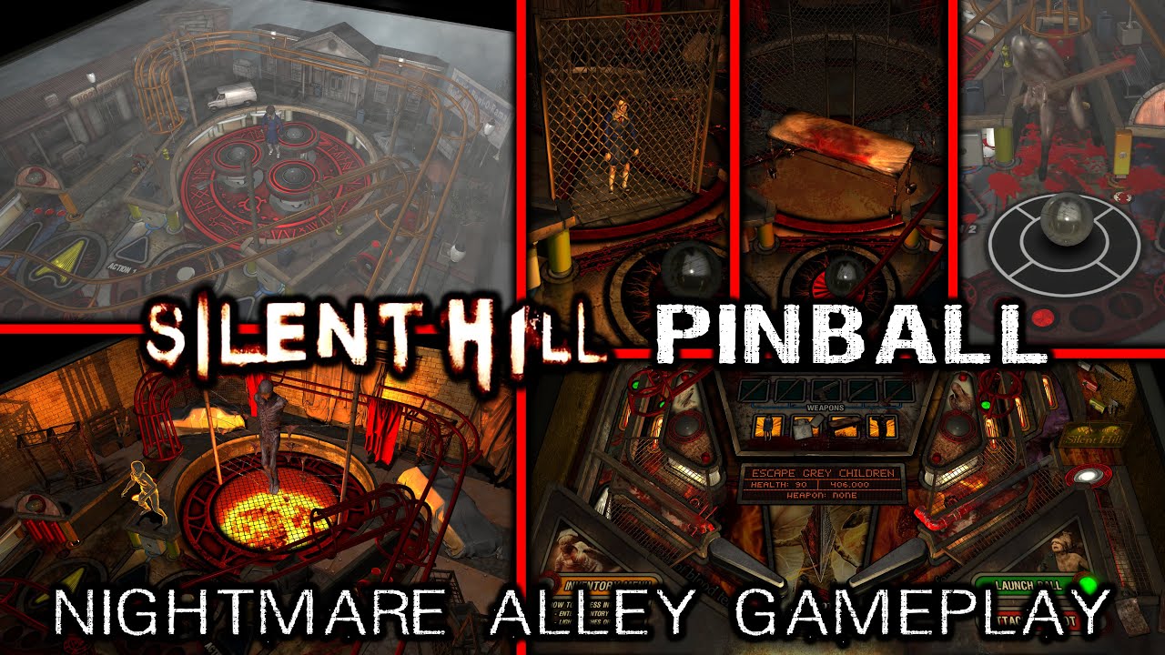Silent Hill Pinball: NEW! Nightmare Alley gameplay demo! Pinball and horror unlike anything else!