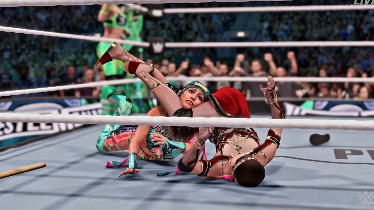 WWE 2K25 CREATION DIVA BRUTAL EXTREAM FIGHT ( PS5 )