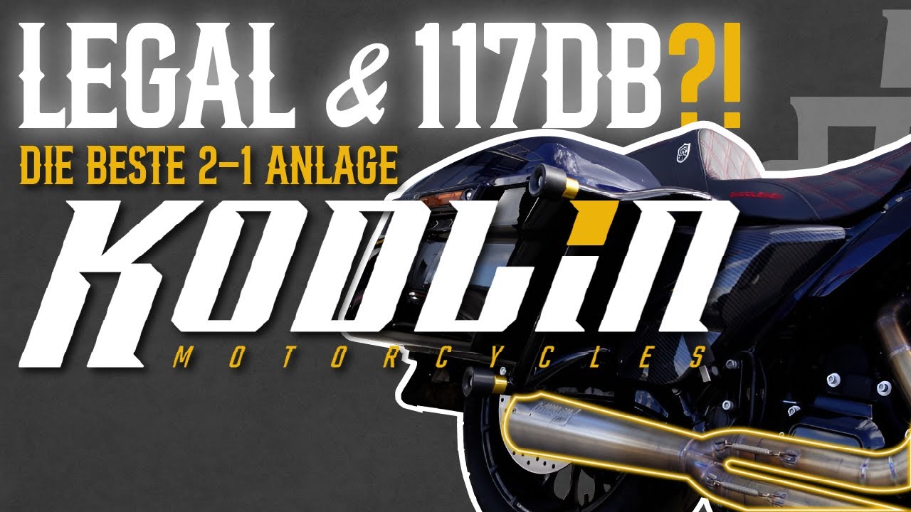 117DB & TÜV?! 💥 Diese Kodlin 2-1 zerreißt alles – sogar KessTech❗| American Dream Cycles