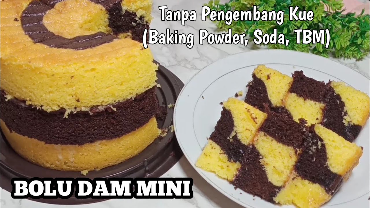 BOLU DAM KHAS BENGKALIS versi Mini Cuma 3 Telur!! Lembut Bangeeet!!