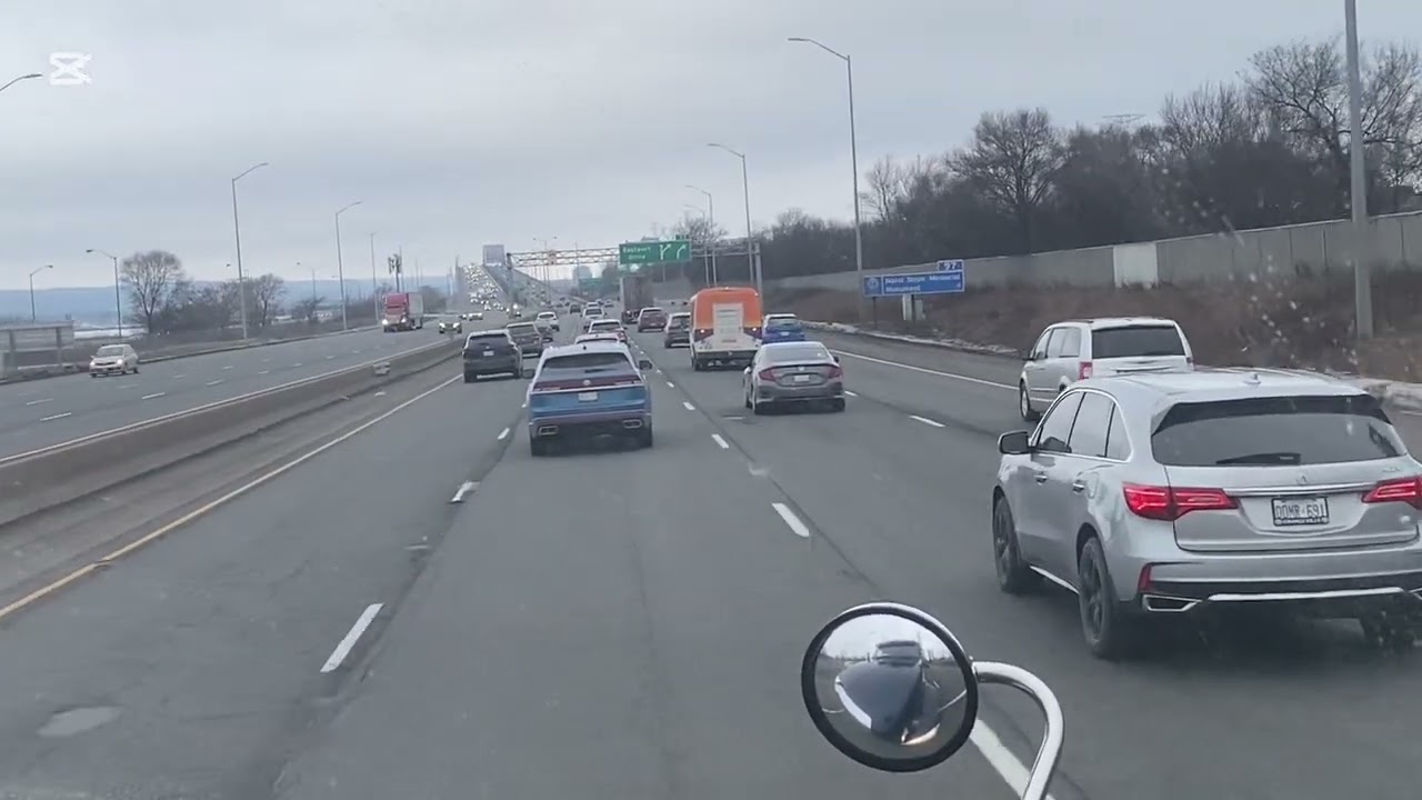 ￼ trucking on the QEW