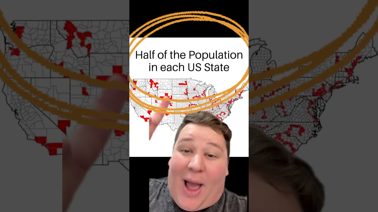 AMERICAN POPULATION MAP #history #map #usa #america #geography #mapping #population #american #city