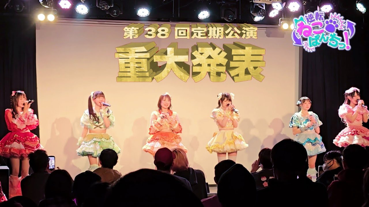 逆転ねこぱんちっ！『 重大発表 』第38回定期公演 🗓️2026.01.30 📍X-HALL