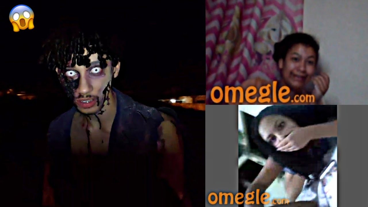 ASSUSTANDO AS PESSOAS NO OMEGLE *part24* QUEBREI MEU PESCOÇO!