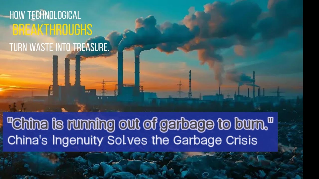 China's Ingenuity Solves the Garbage Crisis！