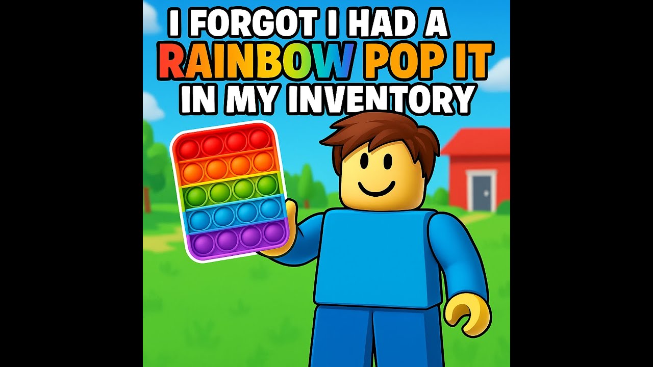 I Forgot I Had ALOT of rainbow POPITS on roblox