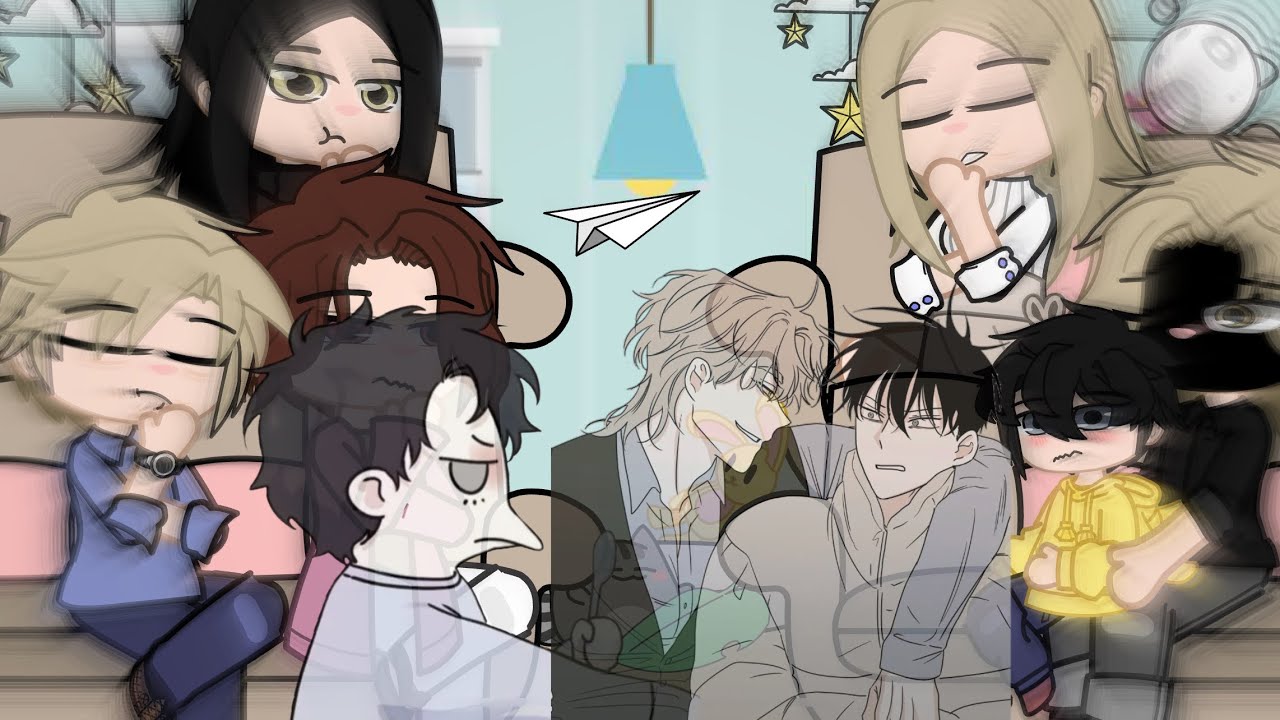 Night by the sea react ||bl Manhwa ||taeju family